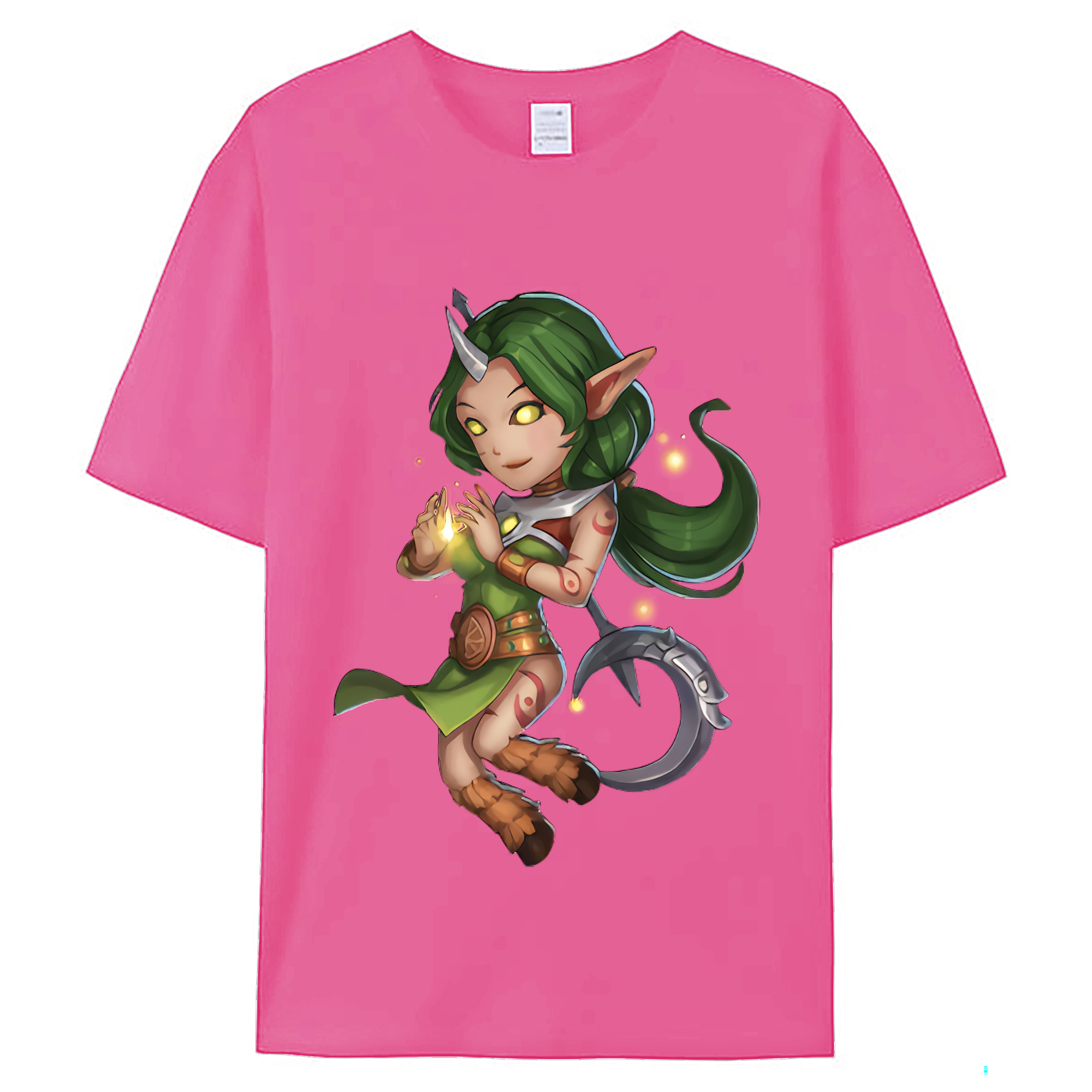 （画像用） リーグ・オブ・レジェンド League of Legends LOL レディースカジュアルプリントTシャツ（綿100％）